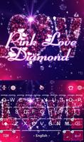 Pink Love Diamond Affiche