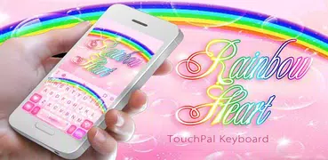 Rainbow Heart Keyboard Theme