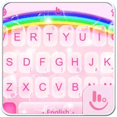 Rainbow Heart Keyboard Theme APK download