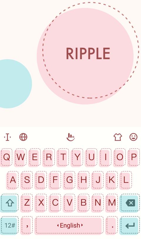 Pink Ripple Keyboard Theme for Android - APK Download