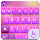 Pink Rosa Keyboard Theme aplikacja