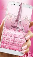 Sakura Eiffel Tower Poster