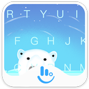 Polar Bear Keyboard Theme APK