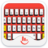 TouchPal Pop Art Red Theme icône