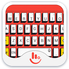 TouchPal Pop Art Red Theme icon