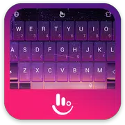 Purple Sky Keyboard Theme