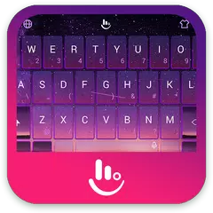 Purple Sky Keyboard Theme APK Herunterladen