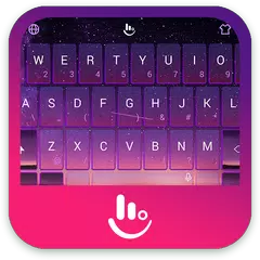 Purple Sky Keyboard Theme APK 下載