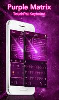 Purple Matrix poster