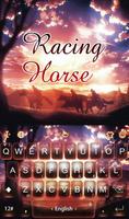 Live Racing Horse Keyboard Theme poster