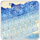 Winter Snow Field Mountain Keyboard Theme-APK