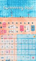 Summer Swimming Pool Keyboard ảnh chụp màn hình 2