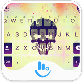 Suicide Skull Keyboard Theme icon