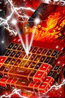 Red Fire Keyboard imagem de tela 3