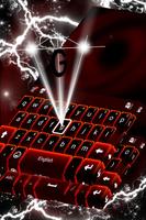 Neon Red Keyboard syot layar 3