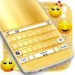 Shiny Gold Keyboard Theme