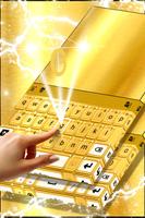 Shiny Gold Keyboard Theme screenshot 2