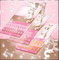 Pink Theme Keyboard screenshot 1