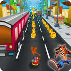 Cootinho Rush: Crash Run Dash & Surf - Subway Game icône