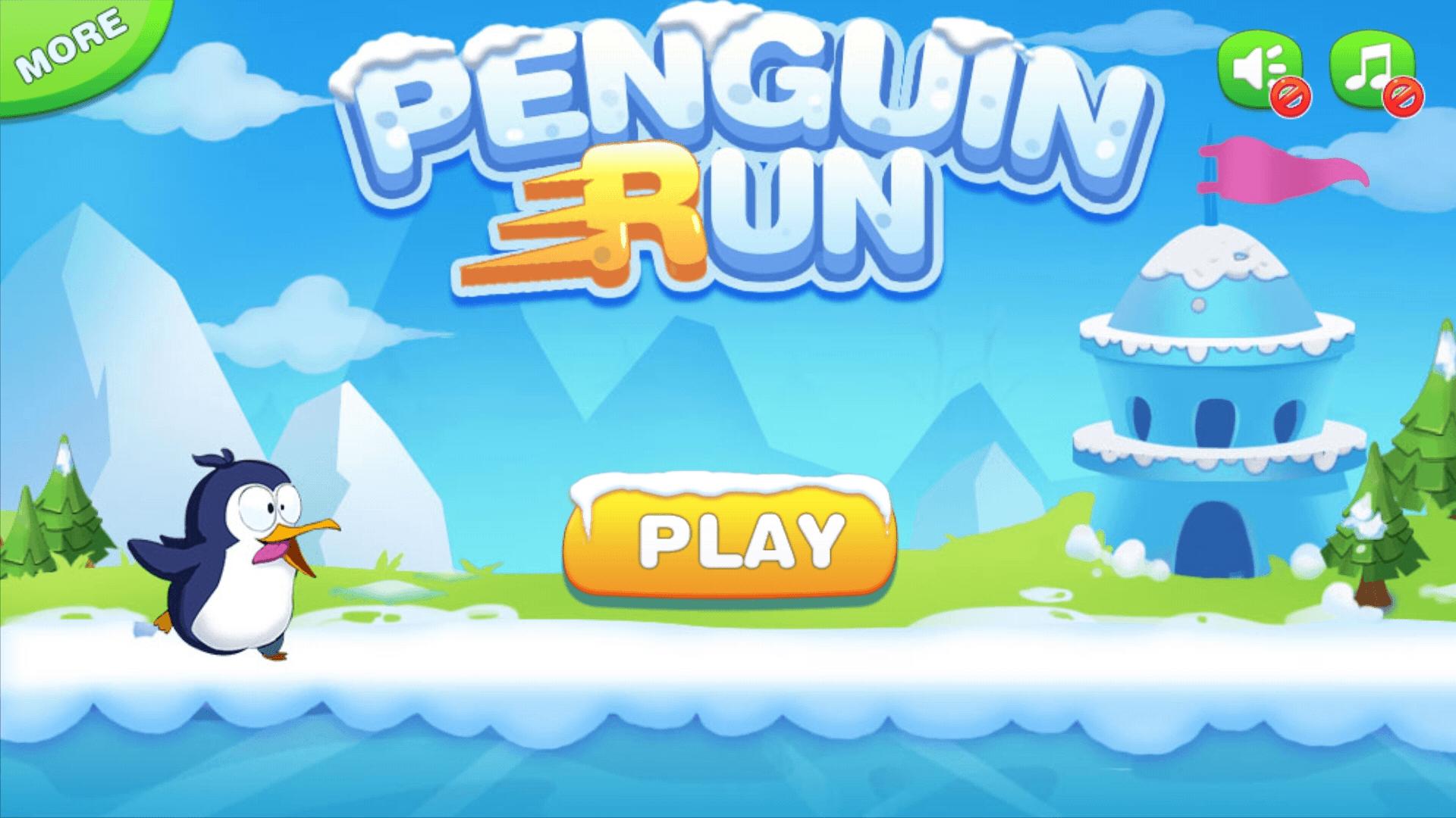 Игра пингвина битой. Penguin Run игра. Игра Пингвин Android. Игры с пингвинами для детей. Пингвин бежит.