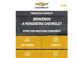 Periodistas Chevrolet تصوير الشاشة 1