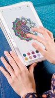پوستر Mandala Coloring Pages