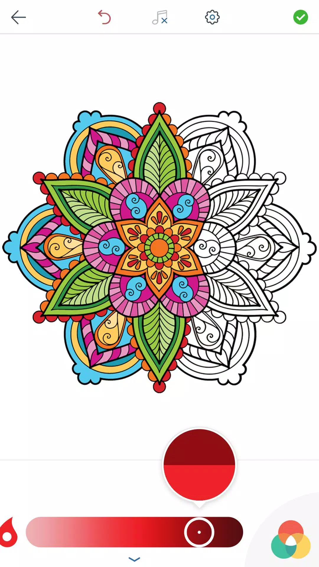 Download do APK de Livro para colorir Mandala para Android