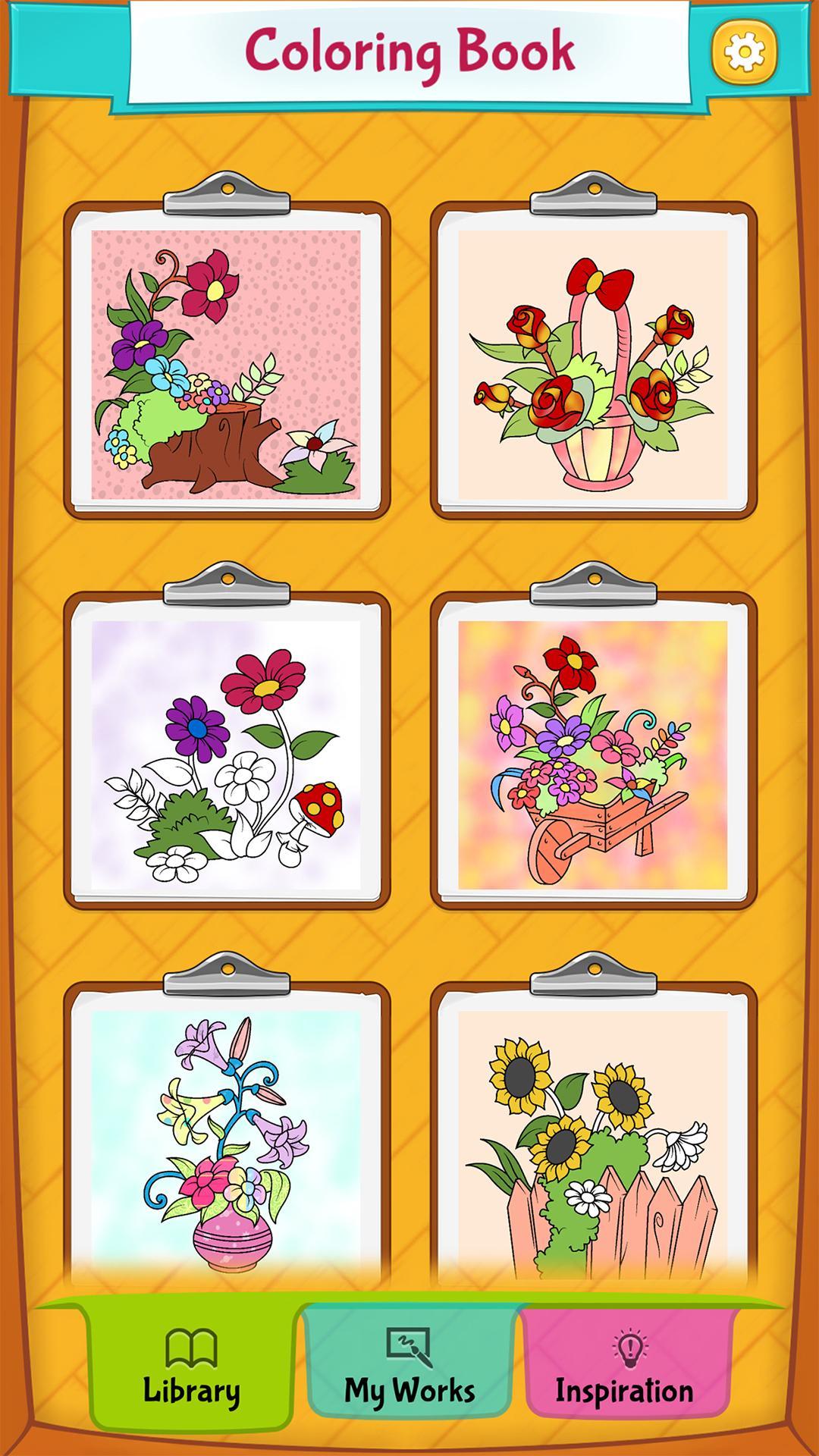 Mewarnai Gambar Bunga for Android APK Download