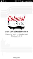 پوستر Colonial VIN & UPC Scanner