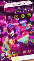 Neon gece kulübü Aşk teması Ekran Görüntüsü 1