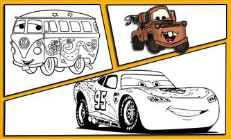 Mcqueen Coloring pages 2 Cars 3 - Coloring Mcqueen screenshot 1