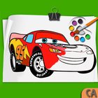Mcqueen Coloring pages Cars 3 আইকন