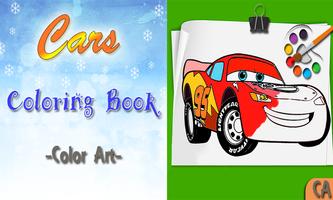 Mcqueen Coloring pages Cars 3 পোস্টার