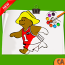 Color padington bear : Coloring book for kids APK