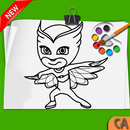 PJ Masks Coloring book - Coloring PJ Masks APK