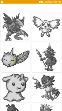 Download Color By Number Digimon Pixel Art Apk For Android