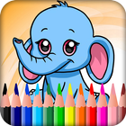 آیکون‌ Animal Colour book