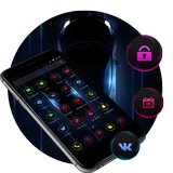 Color Fluorescence Fast Neon Car Theme icon