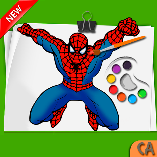 Spider-Man Coloring pages : Spider Games