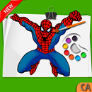 APK Spider-Man Coloring pages : Spider Games