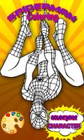 Spider-Man Coloring pages : Spider Games Ekran Görüntüsü 2