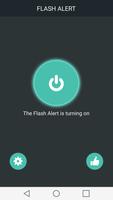 Color Flashlight Alert Blinking - call & sms Plakat