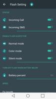 Color Flashlight Alert Blinking - call & sms Screenshot 1