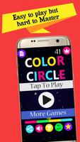 Color Circles Dash Poster