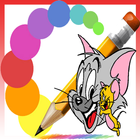 COLORING THE TOM AND MOUSE icon