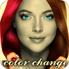 Change hair and Eye Color biểu tượng