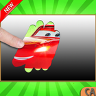 Scratch guess cars Mcqueen icône