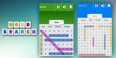 Word Search Puzzle Game постер