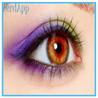 color contact lensa ไอคอน