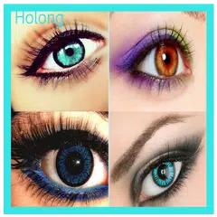 Farbige Kontaktlinsen